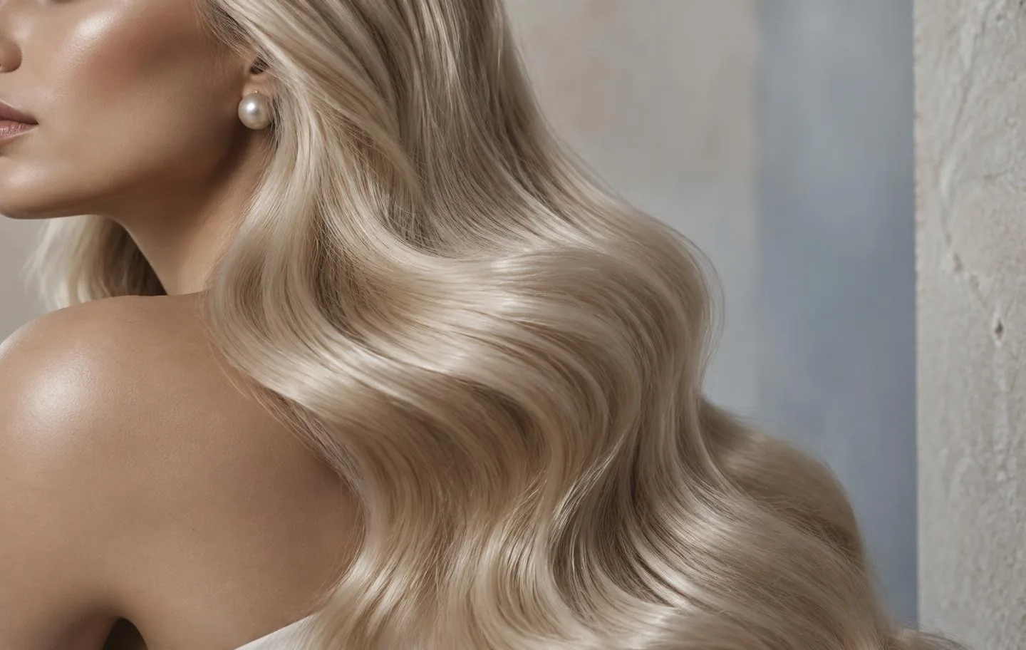Healthy, glossy hair